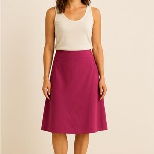 πΊ ExOfficio Magenta Pink Sun Womenβs Size Skirt XS 0/2 Travel Ready & Cute!